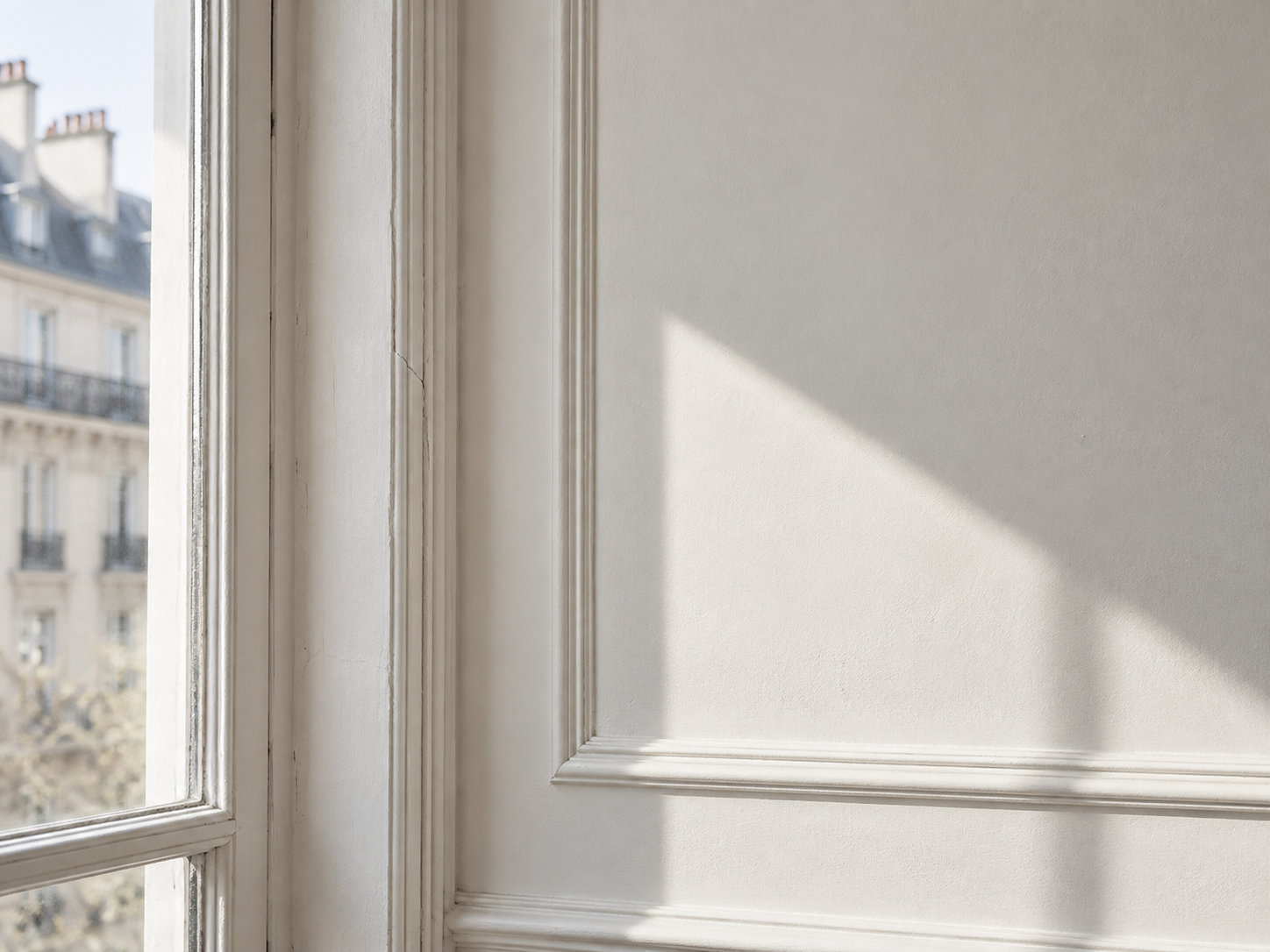 Carved Parisian plaster moulding